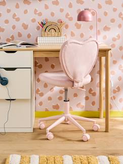 -Kinderstoel met wieltjes en hart