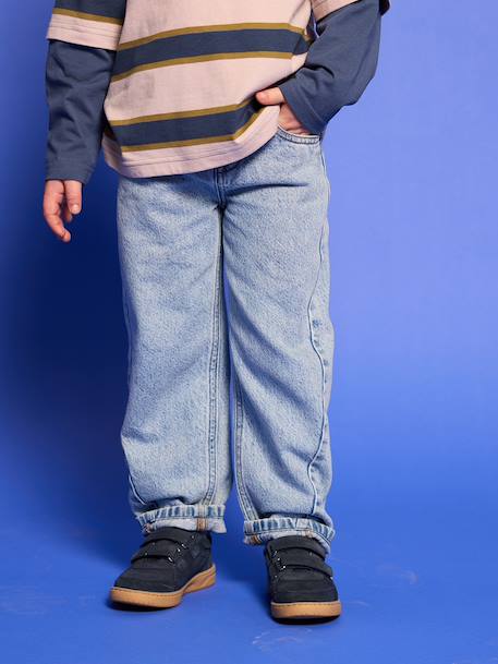 Rechte jongensjeans double stone - vertbaudet enfant 