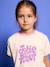 Meisjes T-shirt met korte mouwen ecru - vertbaudet enfant 