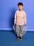 Sweater met ronde hals voor jongens lichtroze - vertbaudet enfant 