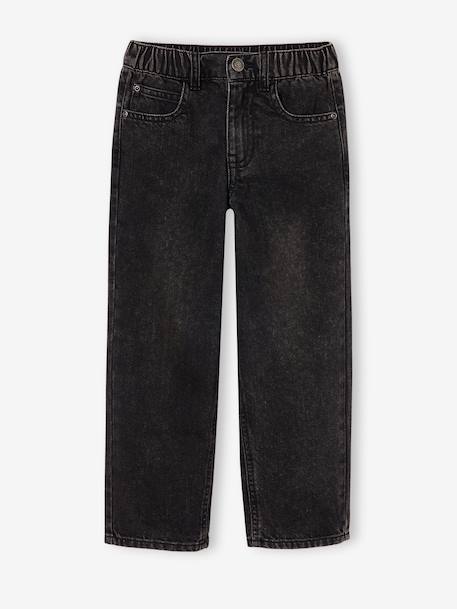 Loose jeans voor jongens zwart - vertbaudet enfant 