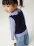 Mouwloze trui baby ecru+marineblauw+roze (poederkleur) - vertbaudet enfant 