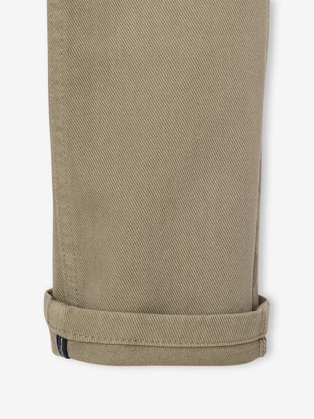 Eenvoudig aan te trekken jongensbroek met rechte pasvorm beige+middenblauw+nachtblauw+saliegroen+terracotta - vertbaudet enfant 