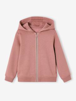 -sweater met rits met capuchon voor meisjes