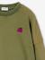 Sweater voor meisjes olijf - vertbaudet enfant 