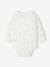 Set van 2 babyrompertjes met lange mouwen cappuccino+lichtroze+saliegroen - vertbaudet enfant 