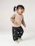2-in-1 trui baby ecru+hemelsblauw+roze (poederkleur) - vertbaudet enfant 