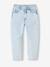 Ballonjeans meisje gebleekt denim+middenblauw - vertbaudet enfant 