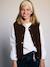 Mouwloos vest chocoladebruin+zandbeige+zwart - vertbaudet enfant 