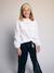 Blouse voor meisjes ecru - vertbaudet enfant 