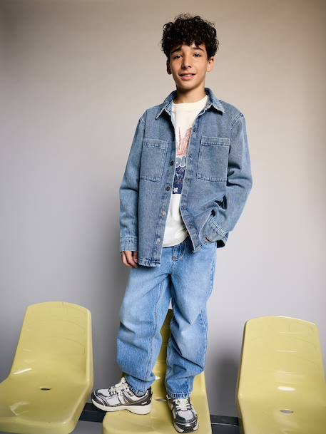 Ballonjeans voor jongens stone - vertbaudet enfant 