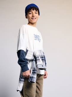 -T-shirt met laagjeseffect jongen