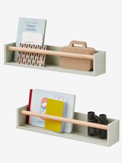 Slaapkamer en Opbergoplossingen-Set van 2 boekenkastjes