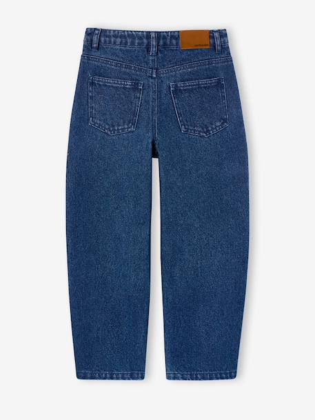 Meisjesballonjeans middenblauw - vertbaudet enfant 
