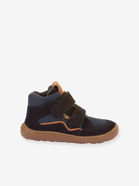 Schoenen met klittenband BAREFOOT TEX AUTUMN FRODDO voor kinderen bordeauxrood+nachtblauw+olijf+paars - vertbaudet enfant 