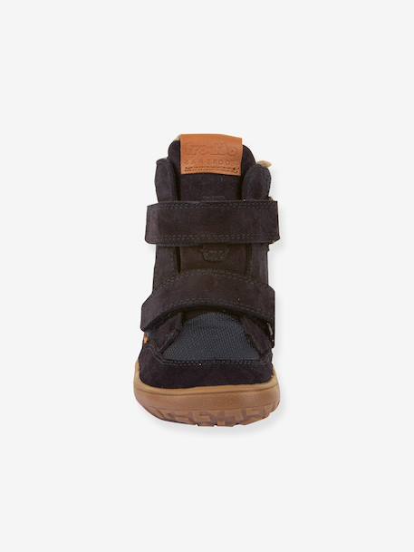 Winterlaarzen blote voeten kinderen BAREFOOT TEX WINTER Froddo bordeauxrood+leigrijs+nachtblauw+olijf+zwart - vertbaudet enfant 
