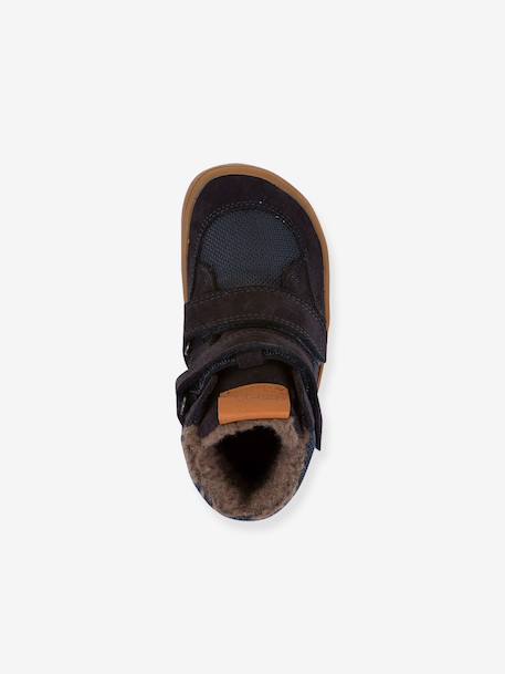 Winterlaarzen blote voeten kinderen BAREFOOT TEX WINTER Froddo bordeauxrood+leigrijs+nachtblauw+olijf+zwart - vertbaudet enfant 