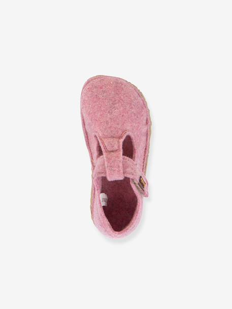 FLEXY WOOLY BAREFOOT FRODDO blotevoetensloffen voor kinderen gemêleerd grijs+gemêleerd roze+jeansblauw+nachtblauw - vertbaudet enfant 