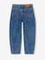 Ballonjeans meisje gebleekt denim+middenblauw - vertbaudet enfant 