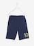 Jongenssportshort nummer 10 van technisch materiaal MARINEBLAUW+zwart - vertbaudet enfant 