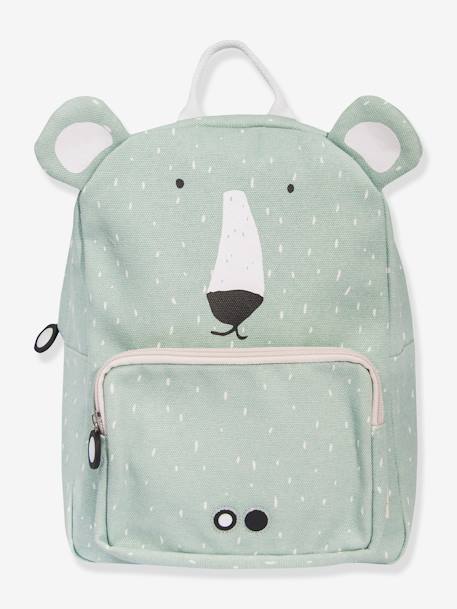 Rugzak Backpack animal TRIXIE bruin+groen+groenblauw+Mr Fox+Mr Lion+Mr. Polar Bear+nude+oudroze+rozen - vertbaudet enfant 