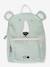 Rugzak Backpack animal TRIXIE bruin+groen+groenblauw+Mr Fox+Mr Lion+Mr. Polar Bear+nude+oudroze+rozen - vertbaudet enfant 