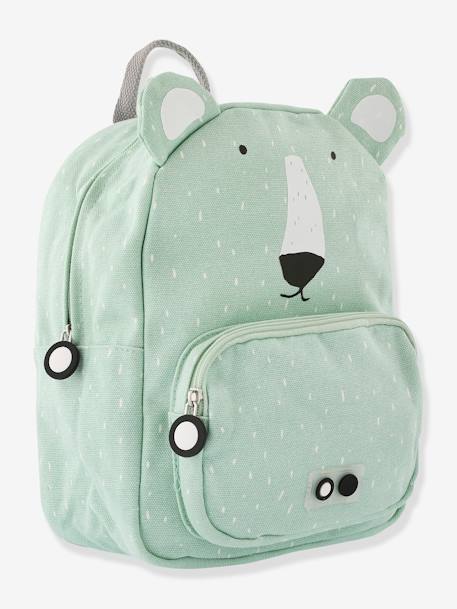 Rugzak Backpack animal TRIXIE bruin+groen+groenblauw+Mr Fox+Mr Lion+Mr. Polar Bear+nude+oudroze+rozen - vertbaudet enfant 
