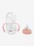 Leerfles 2 in 1 (210 ml) BEABA beige+ROZE+saliegroen - vertbaudet enfant 