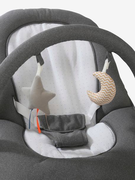 Transat met Babydream-boog beige, bedrukt+ecru+grijs/wit+lindegroen+marineblauw - vertbaudet enfant 