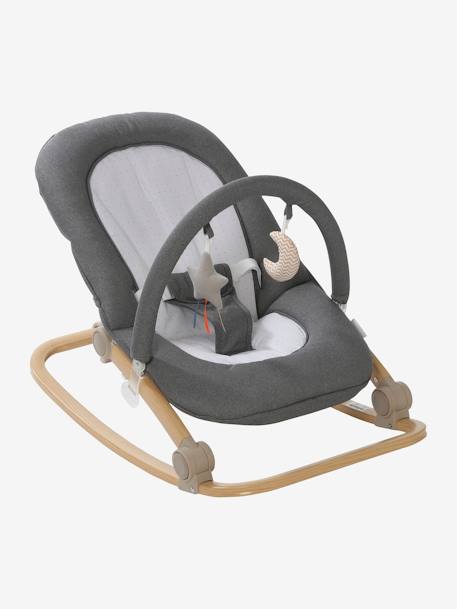 Transat met Babydream-boog beige, bedrukt+ecru+grijs/wit+lindegroen+marineblauw - vertbaudet enfant 