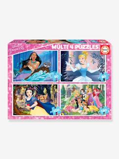 -Set met 4 puzzels van 50 tot 150 stukjes Disney® Prinsessen EDUCA