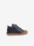 Laarsjes voor jongensbaby Cocoon NATURINO® 1e stapjes cognac+marineblauw - vertbaudet enfant 