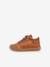 Laarsjes voor jongensbaby Cocoon NATURINO® 1e stapjes cognac+marineblauw - vertbaudet enfant 