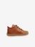 Laarsjes voor jongensbaby Cocoon NATURINO® 1e stapjes cognac+marineblauw - vertbaudet enfant 