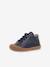 Laarsjes voor jongensbaby Cocoon NATURINO® 1e stapjes cognac+marineblauw - vertbaudet enfant 