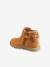 Elastische leren laarsjes voor meisjesbaby's beige, bedrukt+bordeauxrood+CAMEL+marineblauw+zwart - vertbaudet enfant 