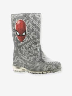 Schoenen-Jongen schoenen 23-38-Regenlaarzen-Regenlaarzen met lichtgevende zolen Spiderman®