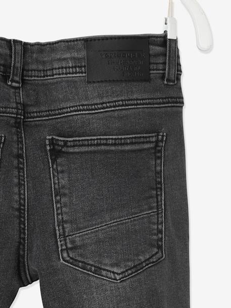 Slim fit jongensjeans Morphologik 'waterless' heupomtrek MEDIUM DENIM DONKERGRIJS+denimgrijs+double stone+RUW DENIM+STONE+zwart denim - vertbaudet enfant 