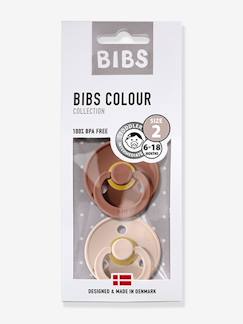 Verzorging-Set van 2 BIBS Colour-fopspenen, maat 2 van 6 tot 18 maanden