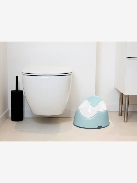 Ergonomisch toiletpotje voor baby's BEABA Groenblauw+Light mist - vertbaudet enfant 