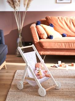 Speelgoed-Houten wandelwagen voor babypop