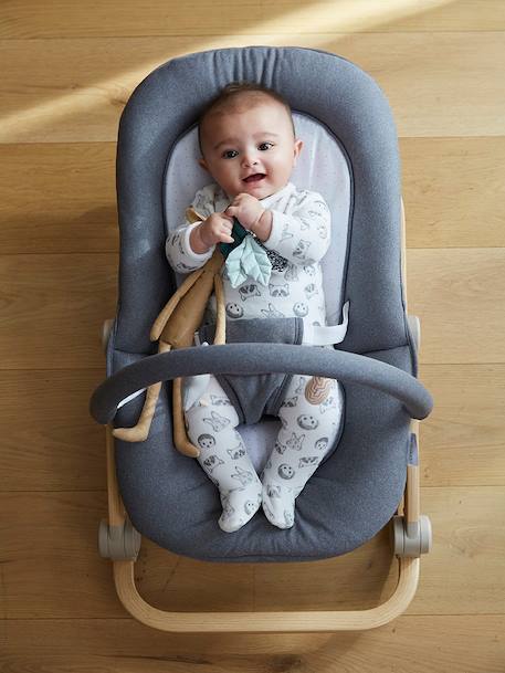Transat met Babydream-boog beige, bedrukt+ecru+grijs/wit+lindegroen+marineblauw - vertbaudet enfant 