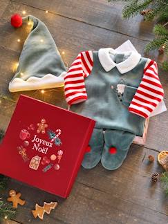 Baby-Kerstset pyjama + muts baby unisex