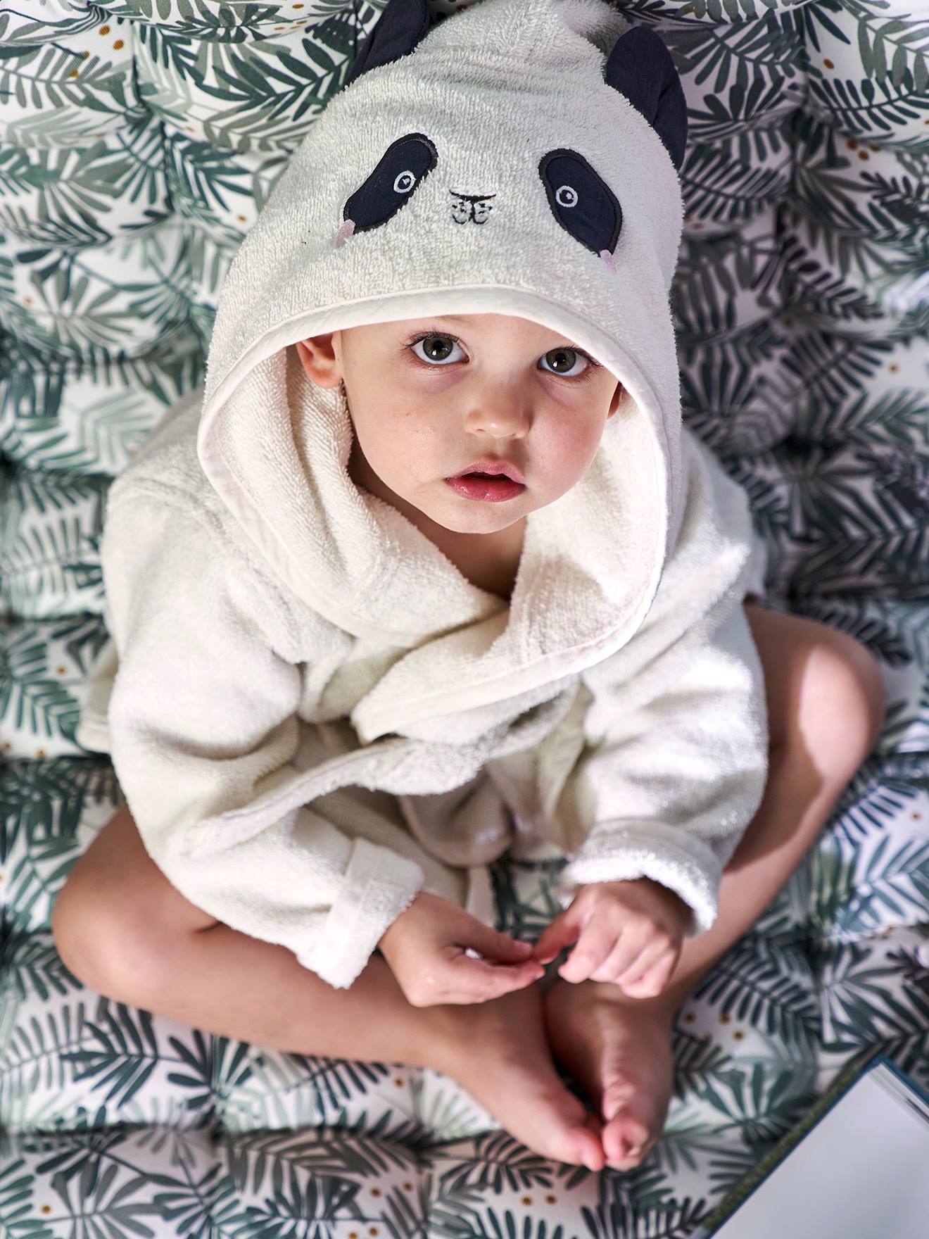 Kleding Unisex kinderkleding Unisex babykleding Pyjamas & Badjassen Baby badjas lichtgroen met capuchon 