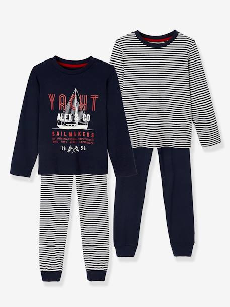 Set van 2 pyjama's boot set inkt - vertbaudet enfant 