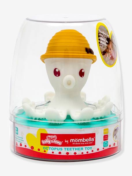 Bijtring Bonnie de octopus Baby to love LICHTROZE+SAFRAANGEEL - vertbaudet enfant 