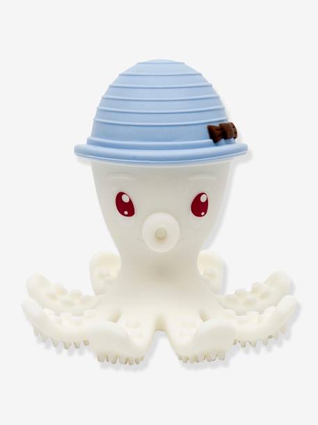 Bijtring Bonnie de octopus Baby to love LICHTBLAUW+LICHTROZE+SAFRAANGEEL - vertbaudet enfant 