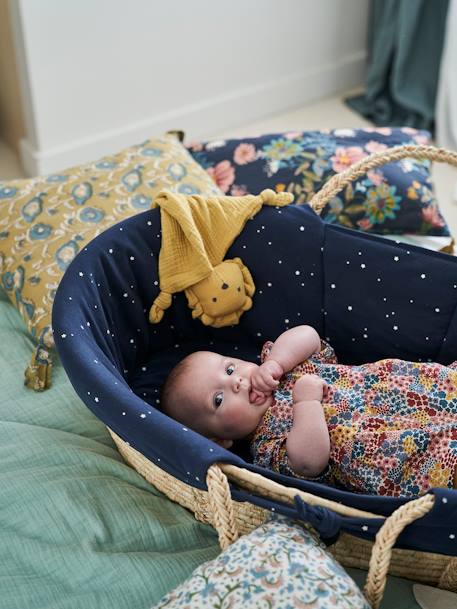 Hoes voor draagwieg ecru+marineblauw - vertbaudet enfant 