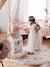 Verkleedkleren prinses met sluier en kroon goudkleurig+groen+roze - vertbaudet enfant 