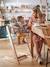 Hoge stoel Tripp Trapp STOKKE BLEACHED+donkerbruin+ecru+grijs+groen+NATUURLIJK+ONWEER GRIJS+WIT+zachtpaars+ZWART - vertbaudet enfant 